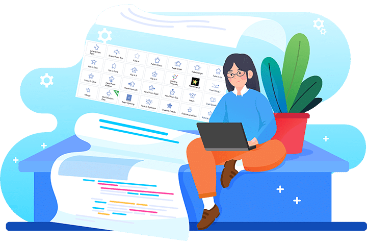 Appliquer des effets d'animation