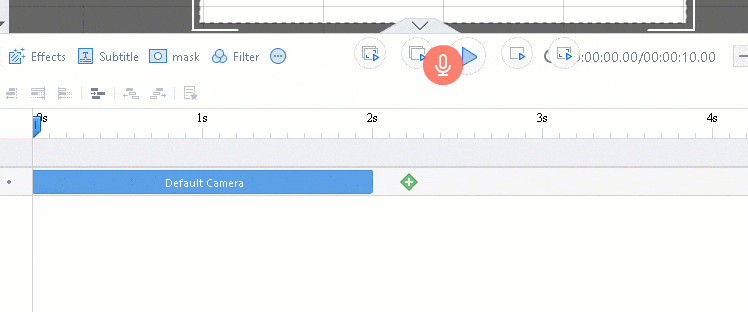 record your voice with the powerful voiceover