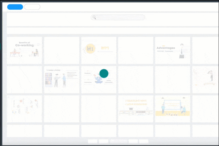 Mango Animate Whiteboard Maker - เลือกเทมเพลตหรือเริ่มจากศูนย์
