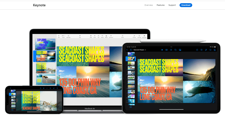04 Software per presentazioni video - Keynote