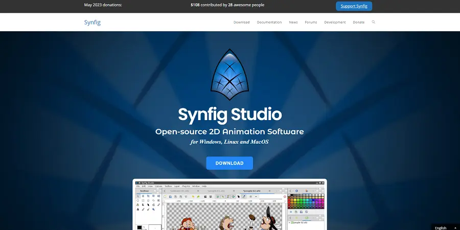 ซอฟต์แวร์วิดีโออธิบายภาพเคลื่อนไหว 2 มิติ
