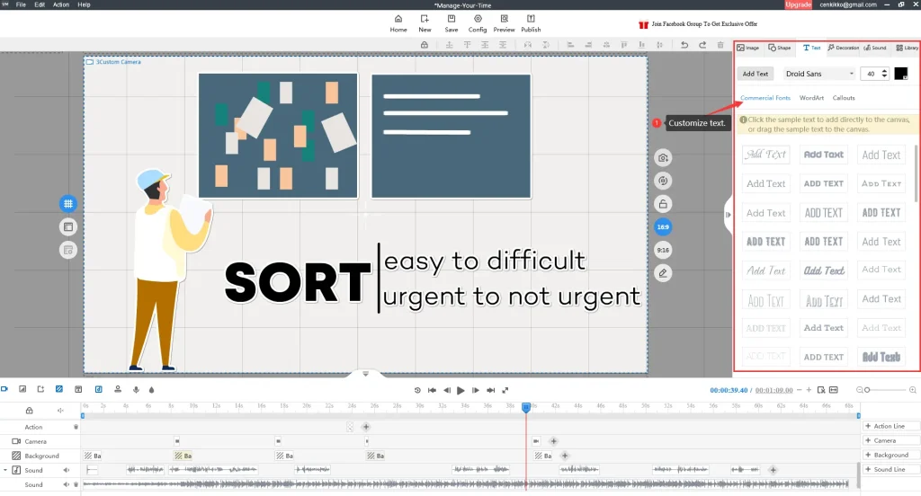 как создать анимацию на доске (бесплатно)