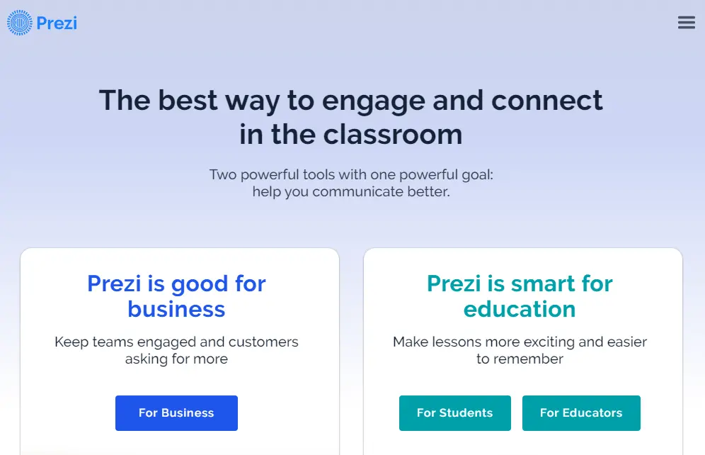 strumento di presentazione video, software di presentazione video gratuito per gli studenti