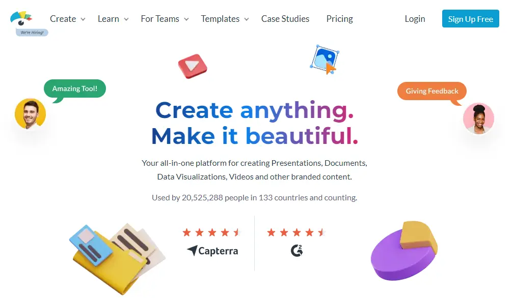 software per la creazione di presentazioni video, software di presentazione video gratuito per studenti