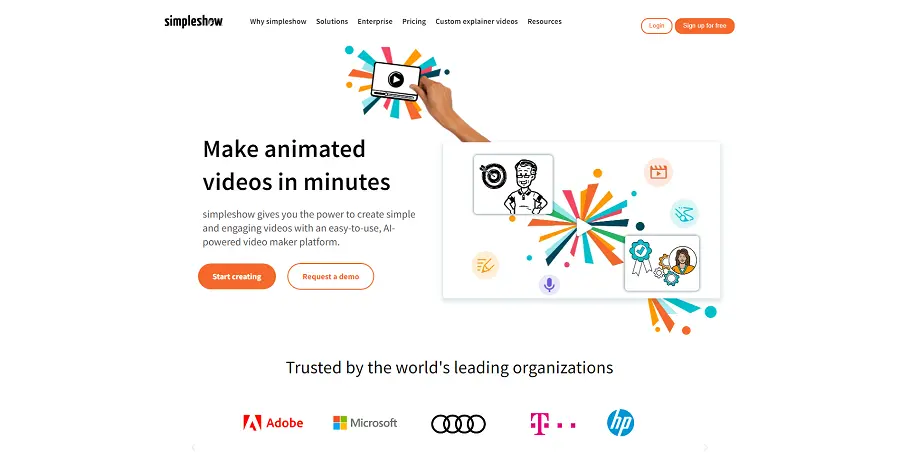สร้างภาพเคลื่อนไหวไวท์บอร์ด (ฟรี)