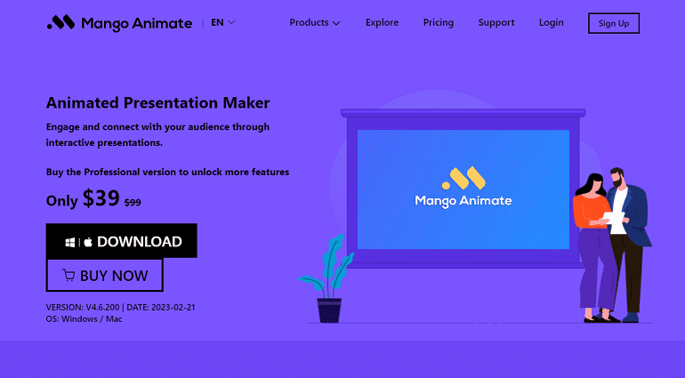 01 Software di presentazione video - Mango Presentation Maker