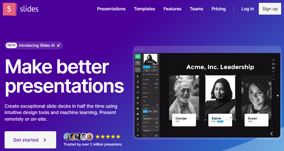 Animated Presentation Software