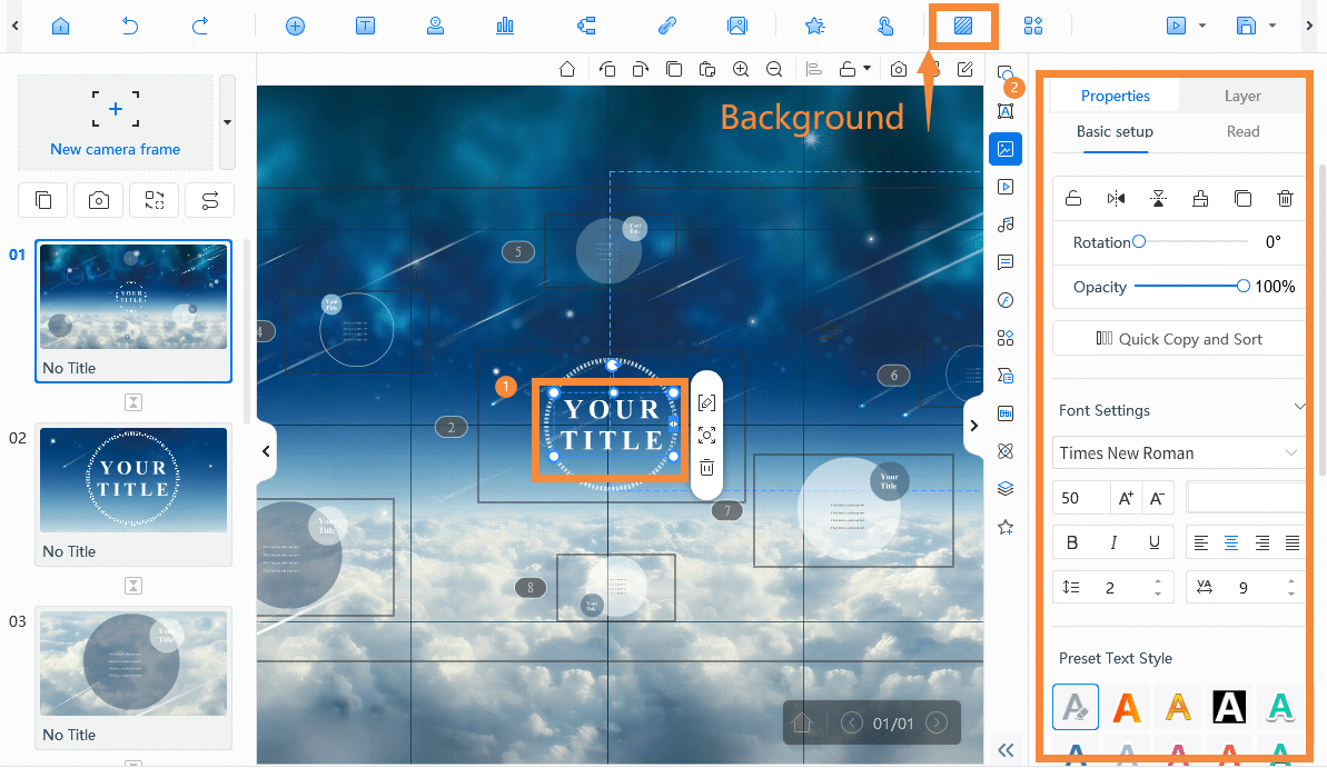 Customize Your Content in the Interactive Presentation Software