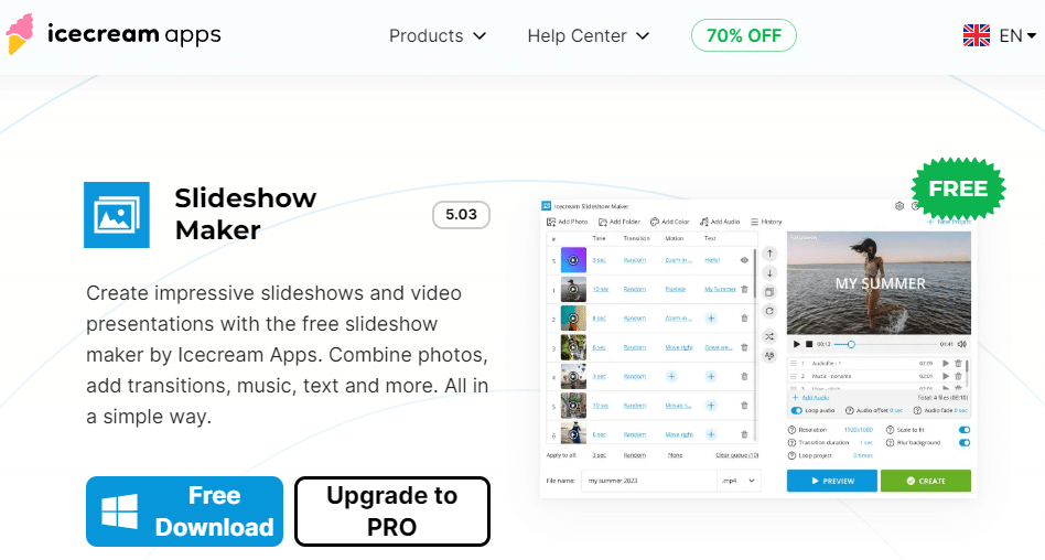 फोटो स्लाइड शो निर्माता