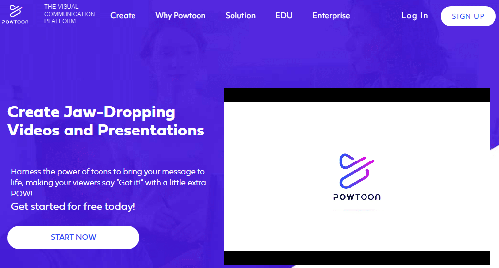 Powtoon A Cartoon Presentation Maker