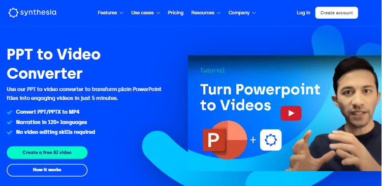 Presentation to video converter