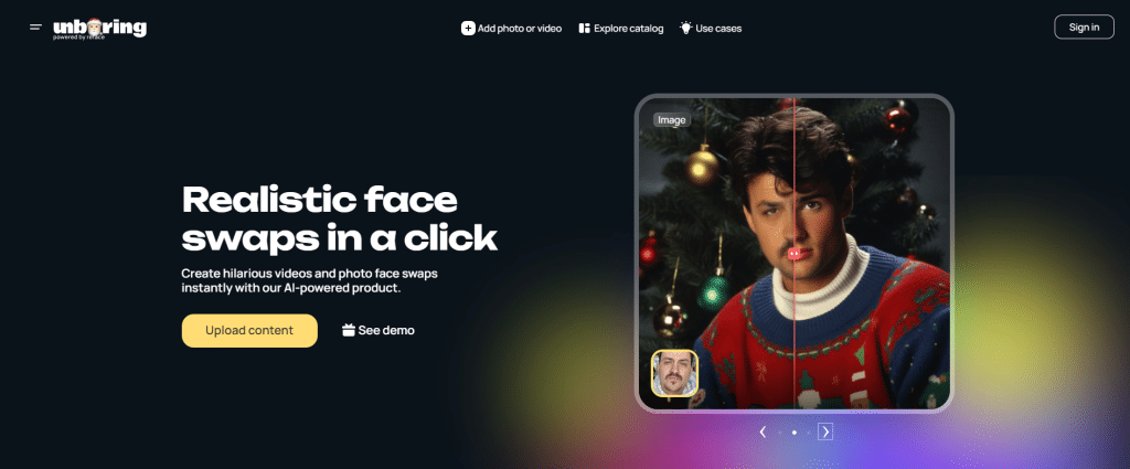 nemokama veido keitimas internetu-Reface ai