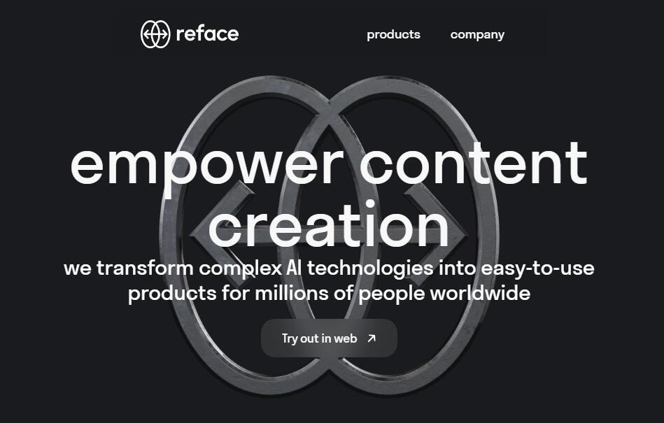 Veido keitimo nuotraukų redaktorius Reface