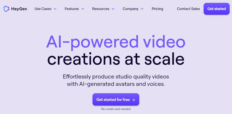 „HeyGen“ internetinis veido keitimas