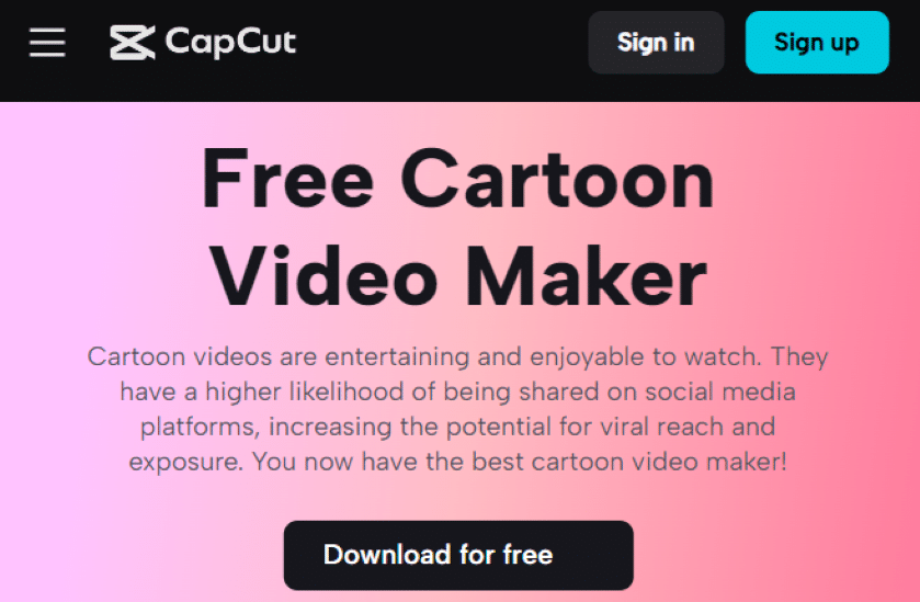 ai cartoon video generator