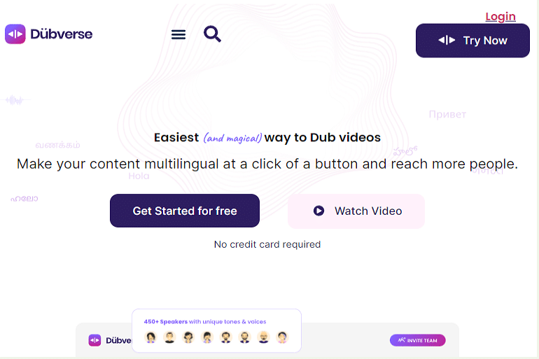 generátor textu na hlas online zdarma Dubverse