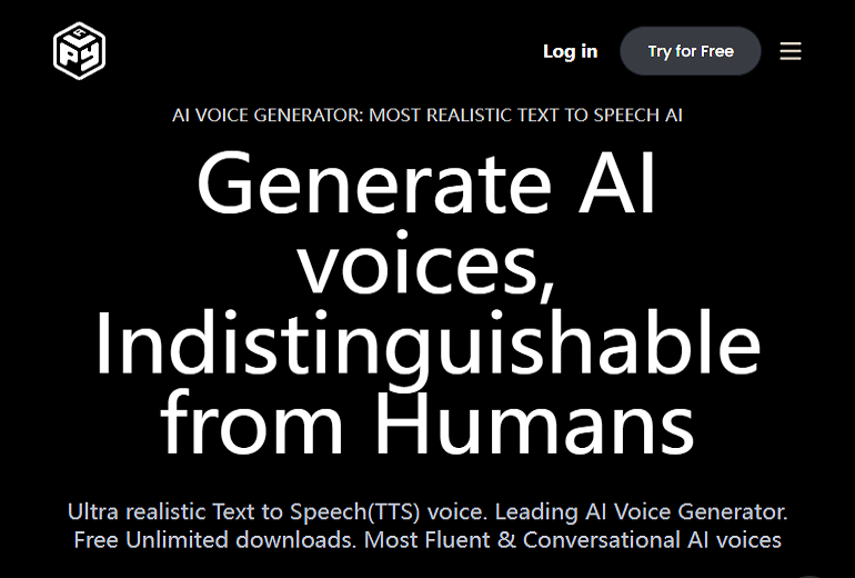 bezplatný online generátor převodu textu na řeč Play.ht