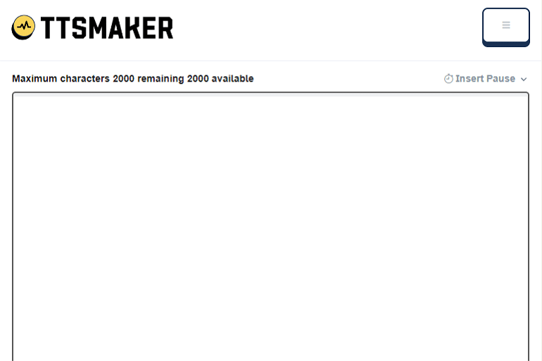 Text to voice generátor zdarma Synthesia TTSMAKER