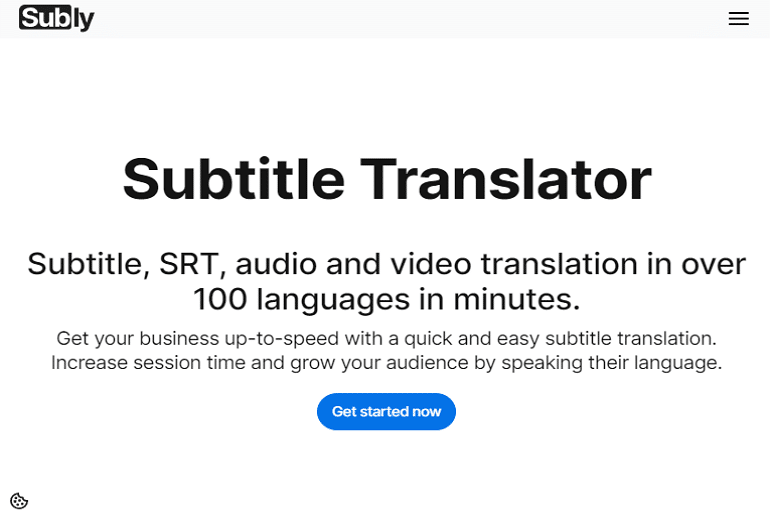 ai subtitle translator Subly