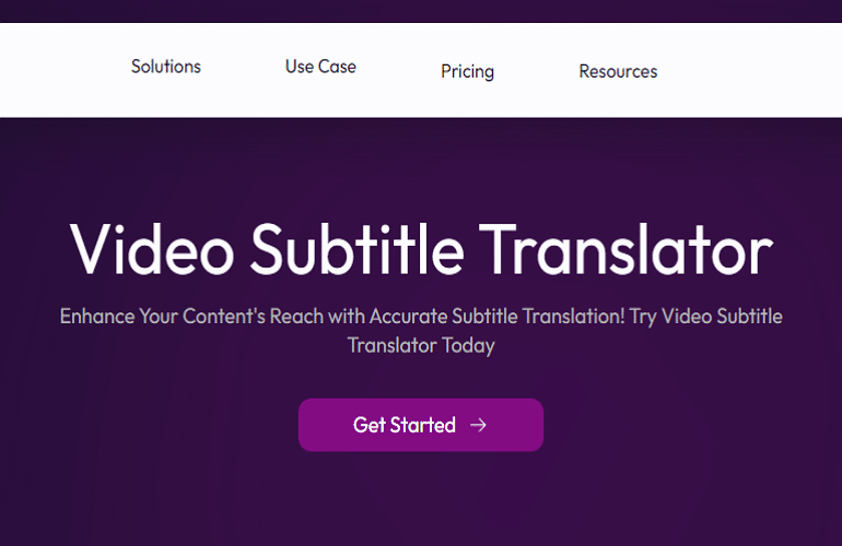 ai subtitle translator Wavel AI