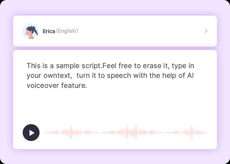 voiceover generator Mango AI