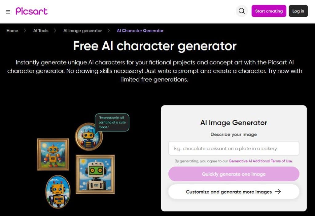 ai character maker