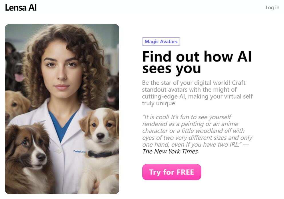 character generator ai-lensa ai