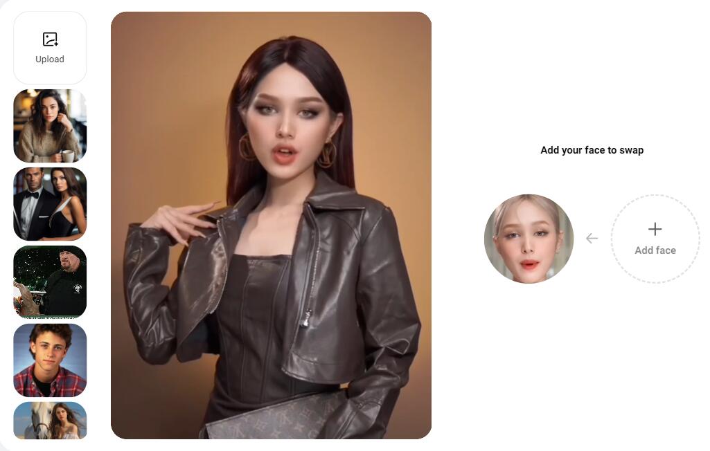 veidų keitimo vaizdo įrašas