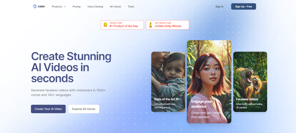 free online text to speech listnr