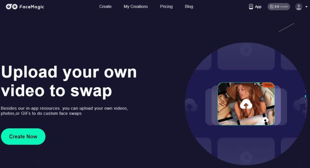 Internetinis veido keitimo vaizdo įrašas