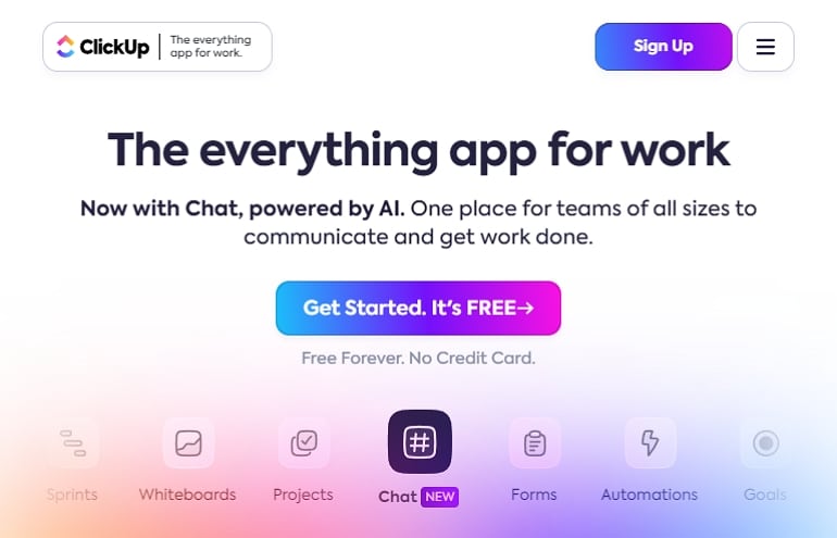 Software de video de capacitación ClickUp