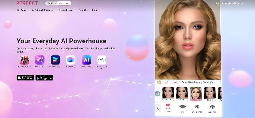 veido pakeitimas internetu - Perfect