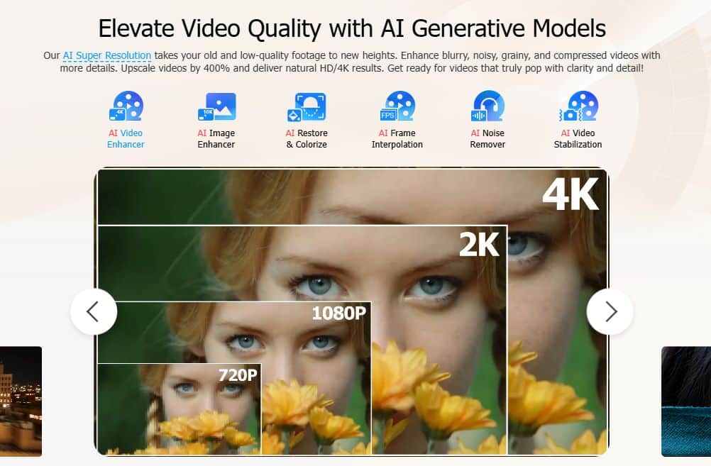 miglioratore della qualità video ai