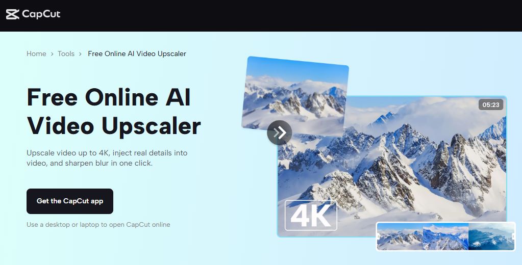 ai enhencer qualità video