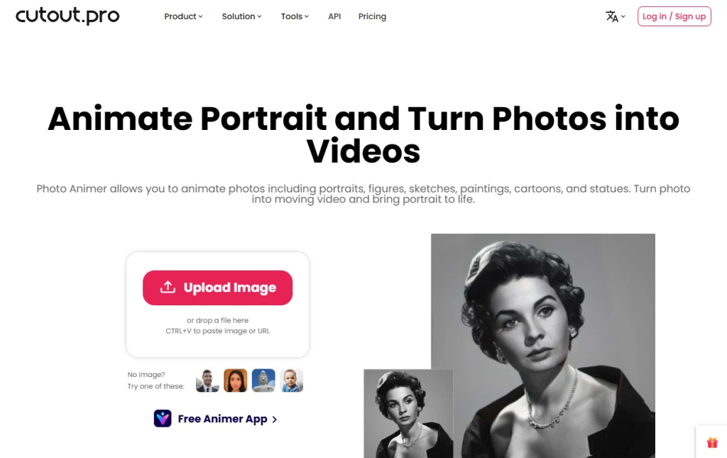 ai penghasil potret gratis, penghasil potret dari foto
