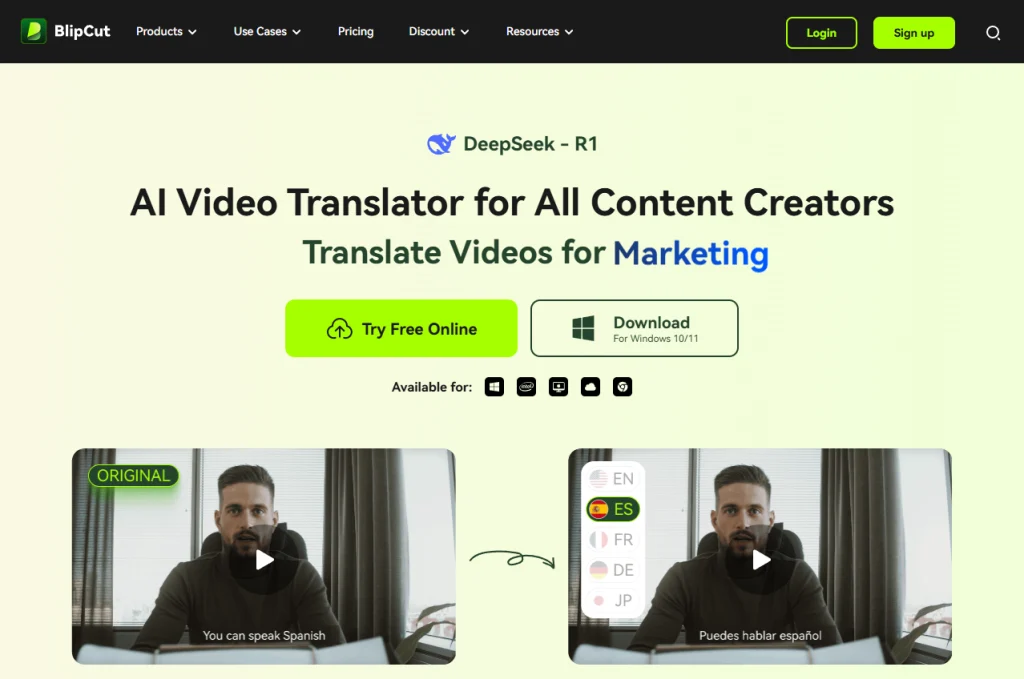 video language converter online free