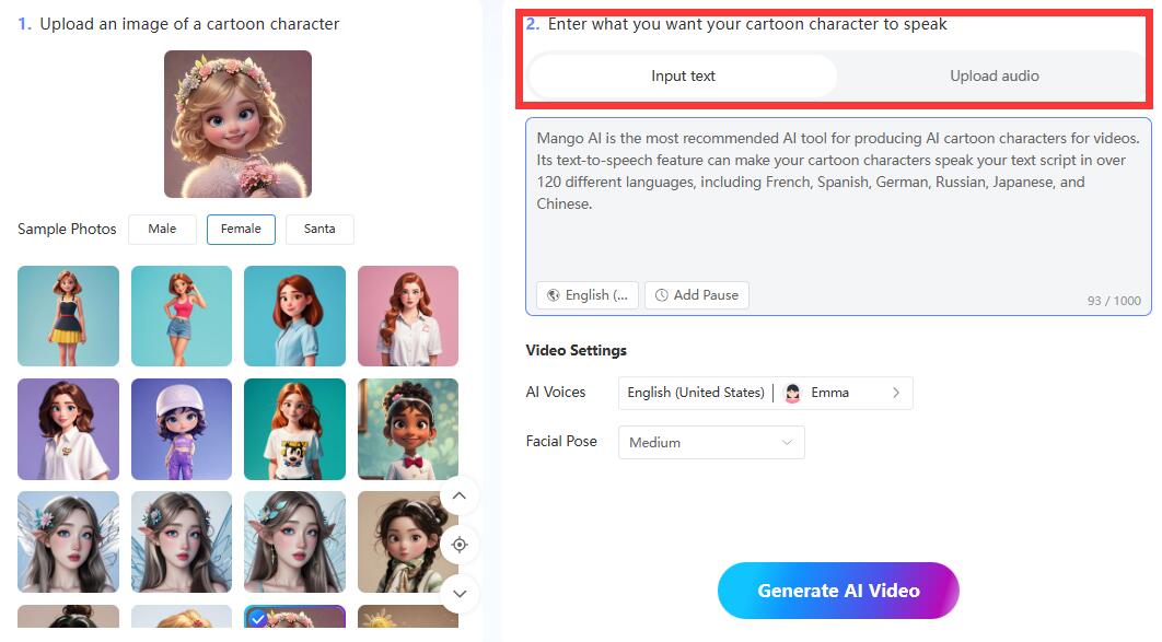 enter-script-or-upload-audio