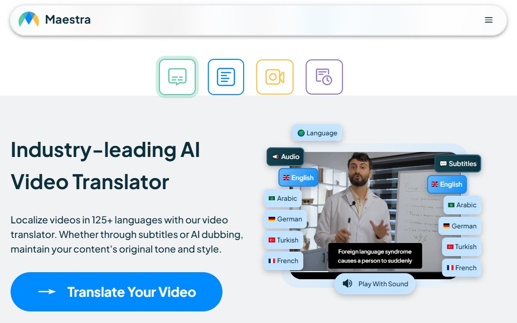 traductor audio youtube