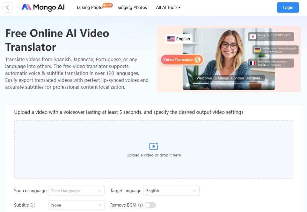 traductor de vídeos de youtube