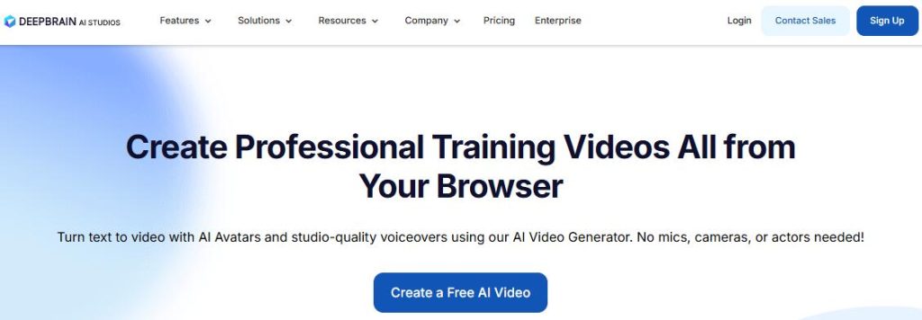 ai-training-video-generator-deepbrain