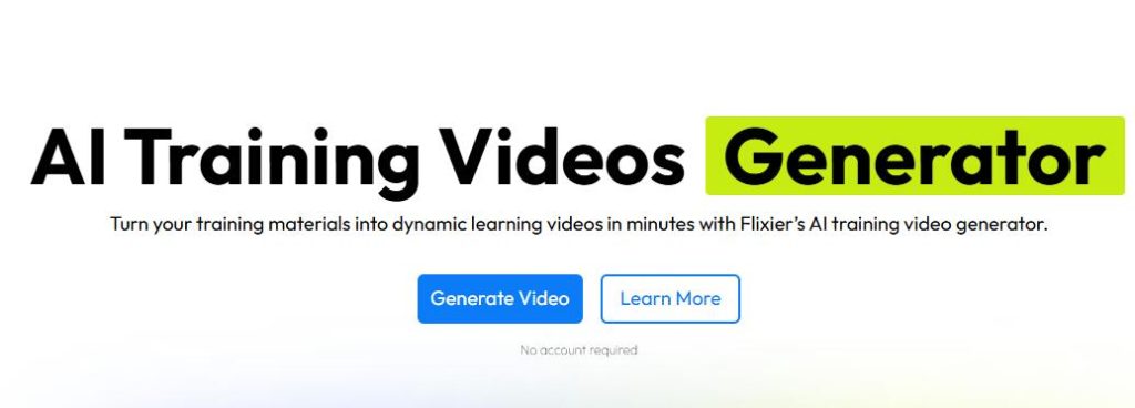 ai-training-video-generator-flixier