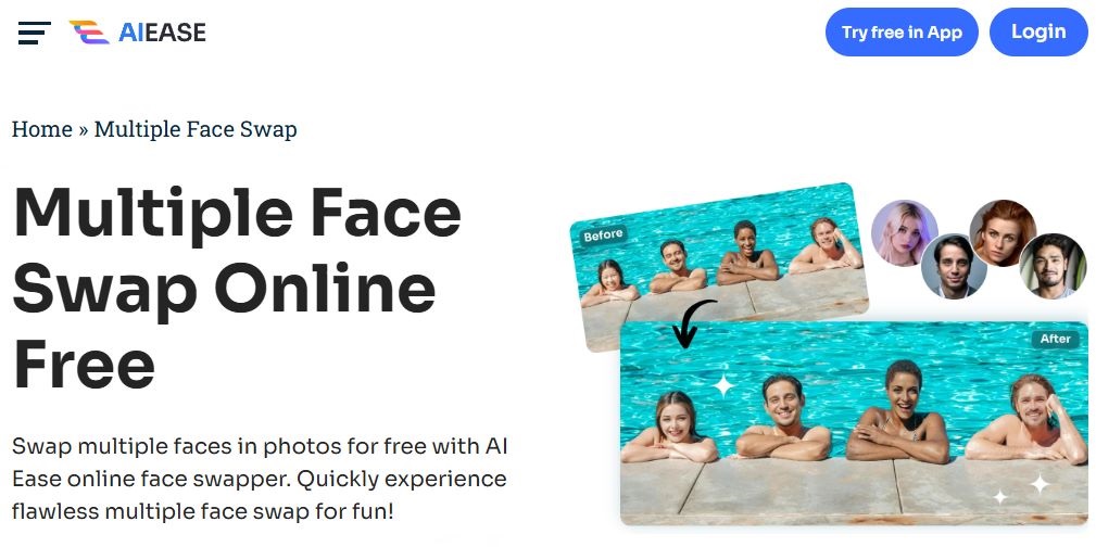 intercambiador de caras múltiples