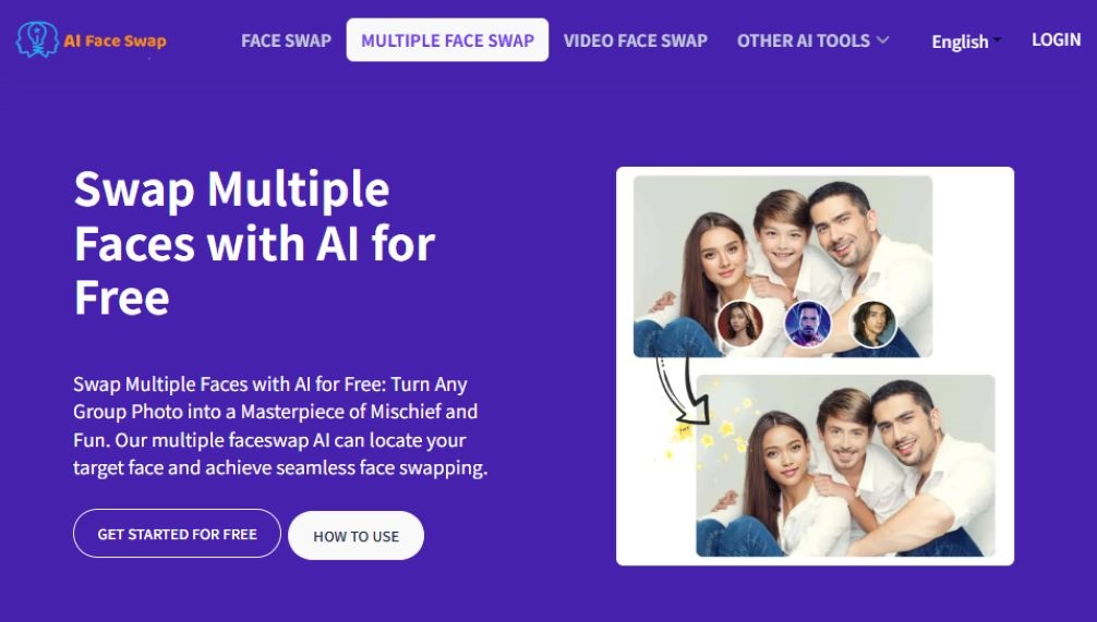 intercambiador de caras múltiples