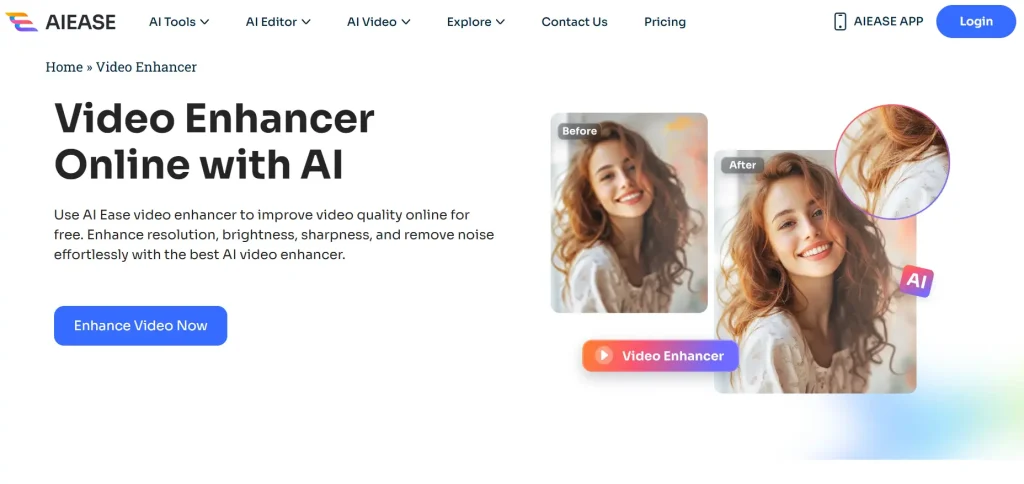 AI Ease AI-videoupplösningsuppskalare