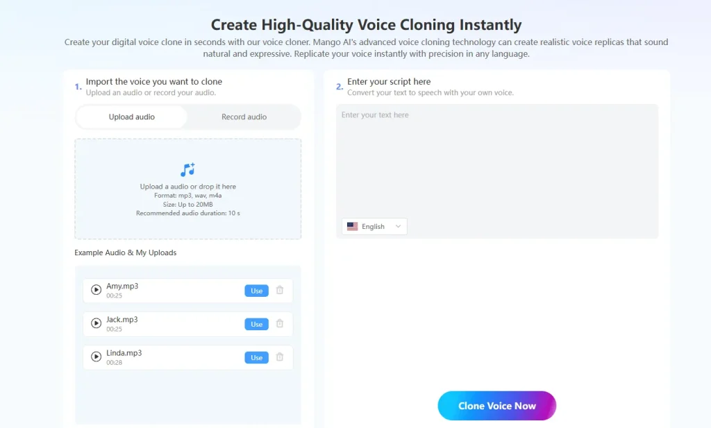 cloner vocale gratuito
