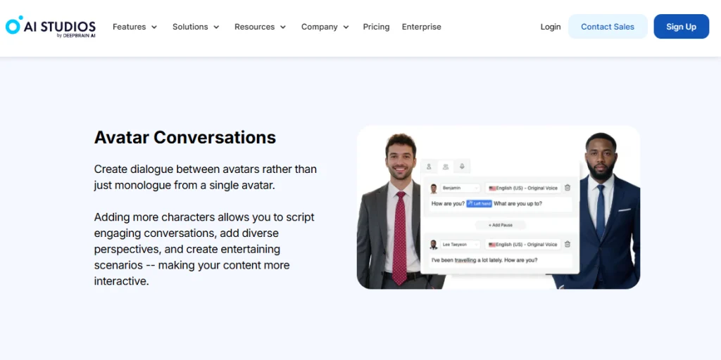 avatar dialogue, ai talking video