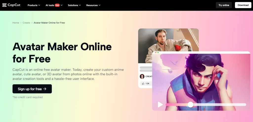 create avatar from photo online