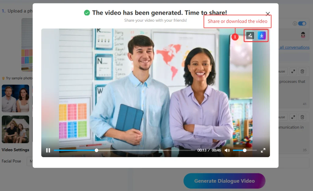 conversational ai video generator