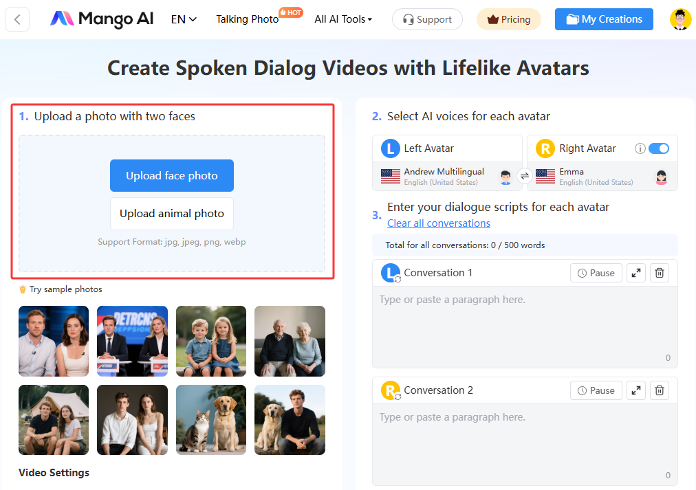 conversational ai video generator