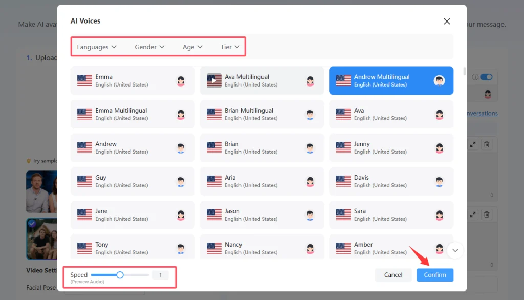 small talk videos, conversational avatars